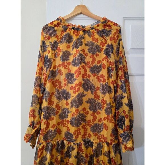 Scotch and Soda Stargazer Drop Waist Peasant Dress XS NWT - Picture 10 of 12